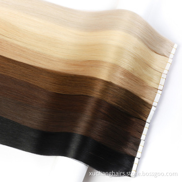 tape hair extension 70 cm Wholesale raw euronext hair extensions long weft vendors tape hair extensions machine